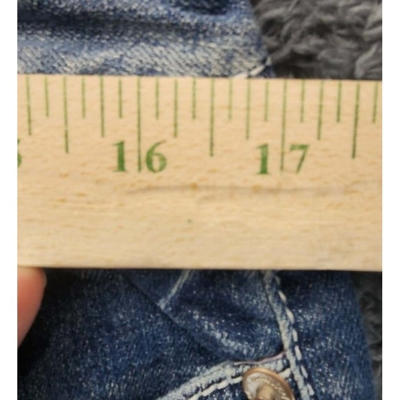 Maurices Bootcut Jeans Womens 11/12 REG Blue Medium Wash Stretch Denim EUC - Picture 5 of 6